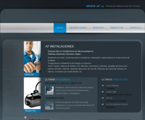 afinstalaciones.com.ar: Empresa líder en instalaciones de alta tecnología
Brindamos servicios y productos para su instalación, respetando y adecuándonos a la decoración del ambiente.