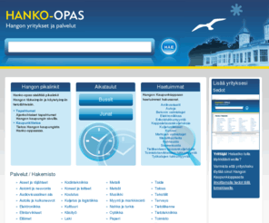 hanko-opas.com: Hanko-opas - Hangon palvelut ja yritykset
