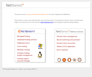 beckenhamconsultants.com: The domain DOMAIN is registered by NetNames
