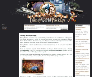 disney-world-package.net: Disney package, Disney World package, discount Disney packages
Disney package. 