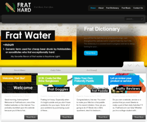 frathard.com: Frat Hard | Frat Hard, Frat Often
FratHard.com is the frattiest resource for frat stars, sorostitutes and pledges learning how to frat hard and frat often.