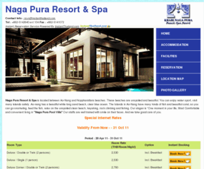 nagapuraresortkrabi.com: Naga Pura Resort & Spa Krabi With Low Rates
Naga Pura Resort & Spa - Located between Ao-Nang and Noppharattara beaches