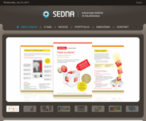 sedna.si: SEDNA / Kreativne rešitve
SEDNA / Kreativne Rešitve / Creative Solutions