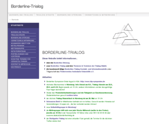 borderlinetrialog.de: Borderline-Trialog
