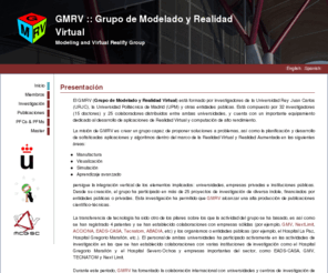 gmrv.es: GMRV :: Grupo de Modelado y Realidad Virtual
GMRV :: Grupo de Modelado y Realidad Virtual
