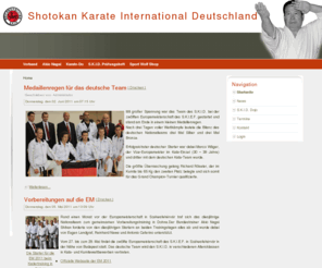 skid.de: Willkommen auf www.skid.de
"Der S.K.I.D. e.V. ist die nationale Dachorganisation der weltweit in  über 100 Laendern vertretenen Shotokan Karate International Federation unter der Leitung von Hirokazu Kanazawa Shihan"