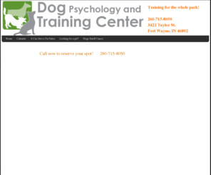 trainingthepack.com: Home - Dog Psychology and Training Center
Have a unruly or hyper dog who you would like to see calm down or behave?  Dog Psychology and Training Center offers you easy and simple training to get you and your dog off on the right paw.  It's never too late to start.