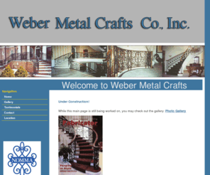 webermetalcrafts.com: Weber Metal Crafts
Professional blacksmithing and creative forging located in Philadelphia, PA. Located near the Philadelphia Zoo, creating railings, doors, balconies, and gates.