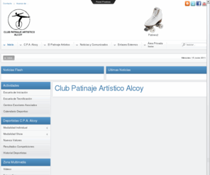 cpaalcoy.com: Club Patinaje Artístico Alcoy
Club Patinaje Artístico Alcoy, CPA Alcoy