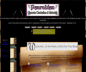 pearables.com: Pearables Christian Character Curriculum & Materials
