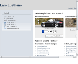 xn--gnstiger-versichert24-8hc.com: Versicherungskontor Seestermhe
Versicherungsvergleiche , Tarifrechner ,