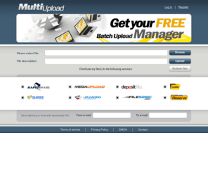 multiupload.com: Multiupload.com - upload your files to multiple file hosting sites!
