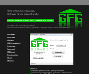 handel2010.net: GFG · Software für die grüne Branche - Produkte - Vorschau auf die Zukunft
Software für die grüne Branche