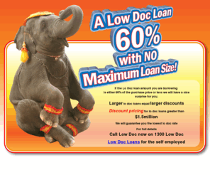 lodoc.com: Lo Doc
Lo Doc Loans. Larger Lo Doc loans equals larger lo doc loan discounts.