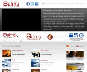 balms.com: Grupo Balms
Grupo Balms, ofrece un servicio integral y profesional a nivel jurídico, contable