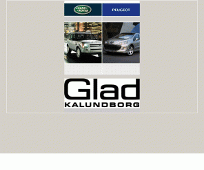 glad.dk: Bilcentret Peer Glad : Peugeot : Land Rover :
