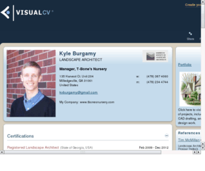 kyleburgamy.com: Kyle Burgamy, Landscape Architect
Kyle Burgamy, Landscape Architect