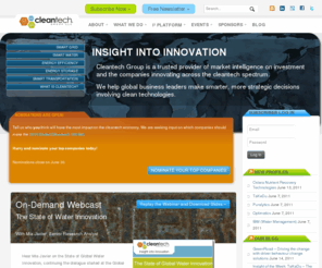 greentechmarcom.com: Cleantech Group | Accelerating the next wave of innovation
Global home page