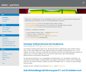 pascal-sieber.net: nach Datum - Sieber & Partners - accelerate the pulse of ICT
business consulting, market intelligence, productivity, e-business, evaluation, software, projektmanagement, ict beratung, it-strategie, it-benchmarking