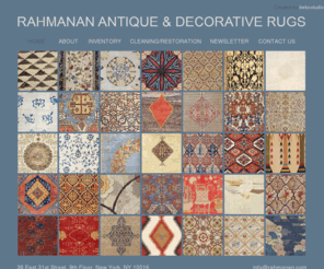 rahmanan.com: Oriental & European antique & decorative rugs and carpets at Rahmanan
