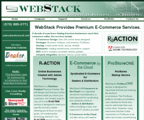 tradestack.net: WebStack Premium E-Commerce
WebStack designs and hosts premium websites which enable businesses to succeed in the world of e-commerce. ProStores, osCommerce, Business Catalyst