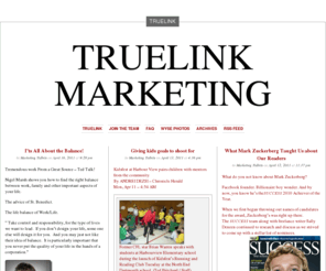 truelinkmarketing.info: TRUELINK MARKETING
