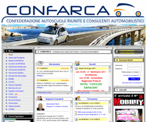 confarca.it: CONFARCA - Autoscuole Riunite e Consulenti Automobilistici
CONFARCA - Autoscuole Riunite e Consulenti Automobilistici