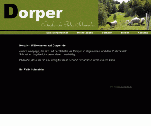 dorper.de: Dorper-Schafzucht Felix Schneider
Dorper-Schafzucht Felix Schneider