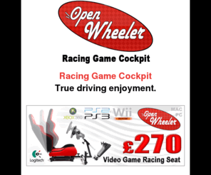 racinggamecockpitsimulator.com: Racing Game Cockpit Simulator. Maximum racing experience.
OpenWheeler racing game cockpit. Unlock your ultimate racing flair. The Real Driving Experience.