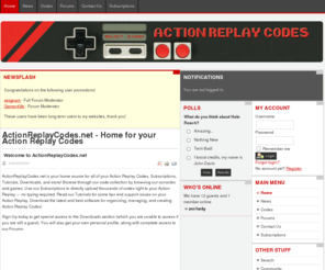 actionreplaycodes.net: ActionReplayCodes.net - Home for your Action Replay Codes
ActionReplayCodes.net - Home for your Action Replay Codes, Subscriptions, Tutorials, Downloads, and more!