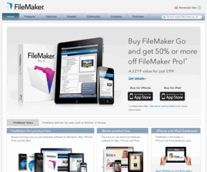 filemaker.co.uk: Database Software | FileMaker (United Kingdom)
Official site for FileMaker in the UK. Learn about quality database software, PC and Macintosh software from FileMaker.
