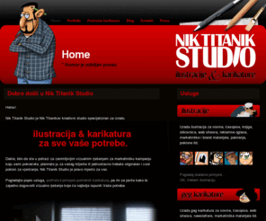 niktitanik-studio.net: NIK TITANIK STUDIO - ilustracije & karikature
Nik Titanik Studio - Illustrations & Design Agency