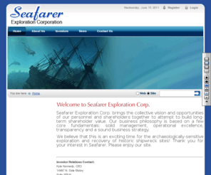 seafarercorp.com: Seafarer Exploration Corp. >  Home
My Website