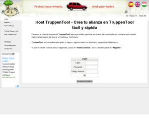 truppentool.eu: TruppenTool - Host TruppenTool - Crea tu alianza en TruppenTool fácil y rápido
Gestiona toda tu alianza con truppentool, no necesitas instalarlo, es facil y rapido