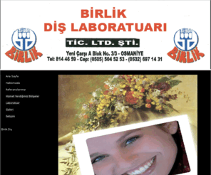 birlikdis.com: .::BİRLİK DİŞ LABORATUAR
dis, dental, birlik, ürünü bulabilirsiniz.