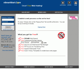 esmartweb.com: eSmartStart - Free Web Hosting!
eSmartStart - free hosting for your website!