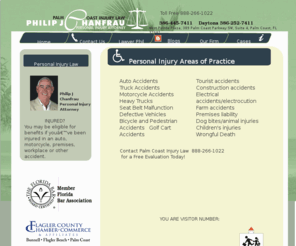 philipjchanfrau.com: Welcome to Palm Coast Injury law - Chanfrau & Chanfrau, Palm coast lawyer, Attorney Palm Coast, seat belt malfunction, travel injury attorney, Auto accident attorney, motorcycle accident attorney, uninsu, defective vehicle attorney, seat belt malfunction, travel in, medical malpractice, heavy truck accident attorney, palm co Chanfrau & Chanfrau, Palm coast lawyer, Attorney Palm Coast, daytona beach attorney, daytona lawyer for motorcycle accident
