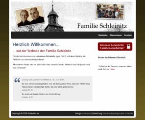 schleinitz.org: Familie Schleinitz
