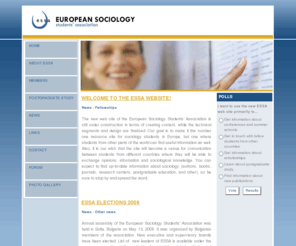 essa-sociology.org: essa-sociology.org - Home
Joomla - the dynamic portal engine and content management system