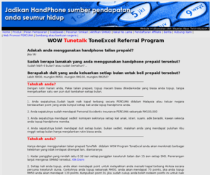 toneexcel.biz: Tunetalk Buat duit menggunakan prepaid 
tunetalk, toneexcel, buat duit dari rumah, buat duit dari internet, belajar buat duit menggunakan blog