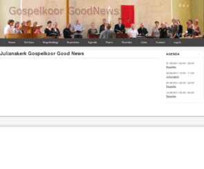 goodnewschoir.nl: Julianakerk Gospelkoor Good News
Joomla! - the dynamic portal engine and content management system