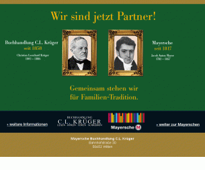 krueger-witten.de: Buchhandlung C.L. Krüger Witten - Mayersche Buchhandlung C.L. Krüger Witten
