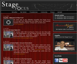 stagefocus.net: Stage Focus e.V.
Stage Focus