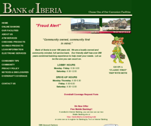 bankofiberia.com: Bank of Iberia: Serving the Iberia and Waynesville, Missouri Communities
