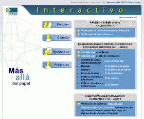 ICFES INTERACTIVO CO GOV icfes interactivo co gov: