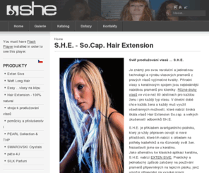 s-h-e.cz: S.H.E. - So.Cap. Hair Extension
SHE by So.Cap.