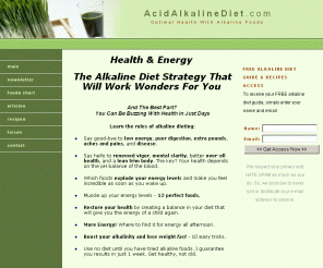 alkalinefoodschart.com: Alkaline Foods & Alkaline Diet Resource
Comprehensive Alkaline Foods Chart - Discover Why Alkaline Foods Are Recommended For Your Health.