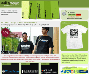 codingwear.com: CodingWear | Programmer In Style : Baju Kaos Para Programmer | t-shirt online shop
