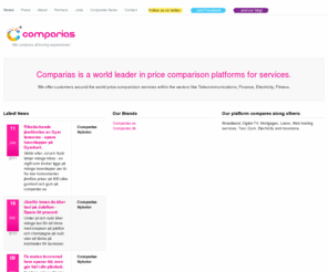 comparias.com: Home - Comparias Corporate homepage
