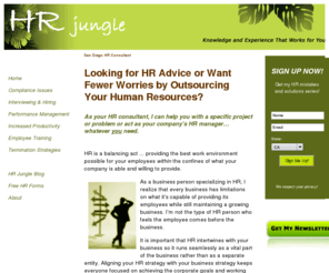 hrprocedures.com: HR Consultant in San Diego
Need an HR consultant in San Diego? HR Jungle keeps small businesses compliant, competitive, and profitable through human resources solutions. Manage your risk ... know the facts!